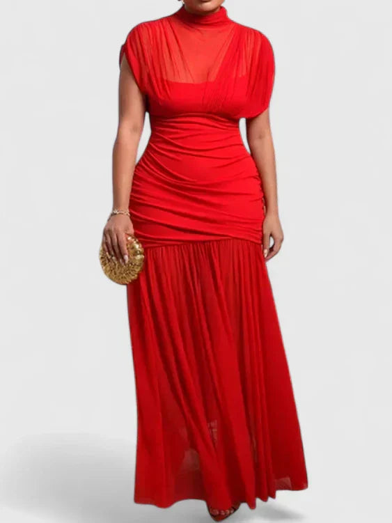 Thea | Flowing Maxi Dress with Elegant Finish