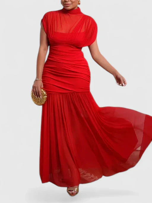 Thea | Flowing Maxi Dress with Elegant Finish