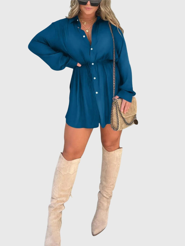 Nova | Romper Dress with Built-In Shorts