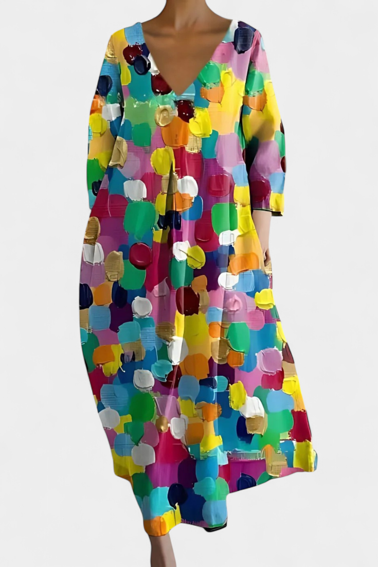 Gemma | Comfortable V-Neck Dress