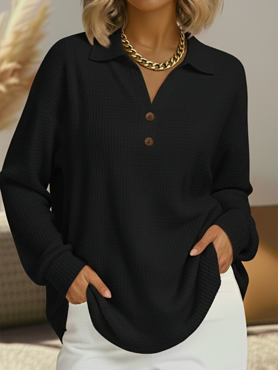 Laura | Warm Waffle-Knit Jumper