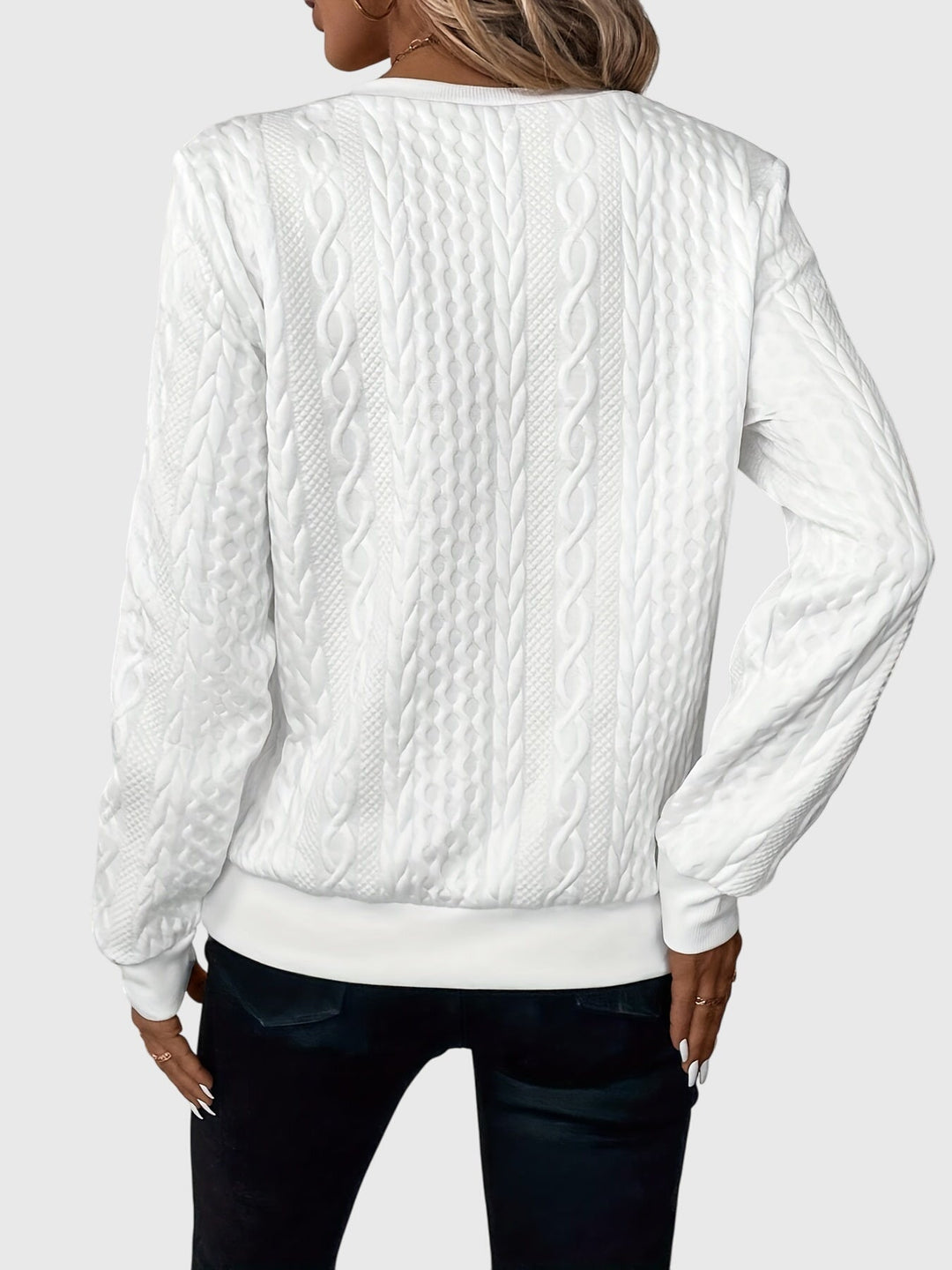 Nora | Zip Neck Jumper
