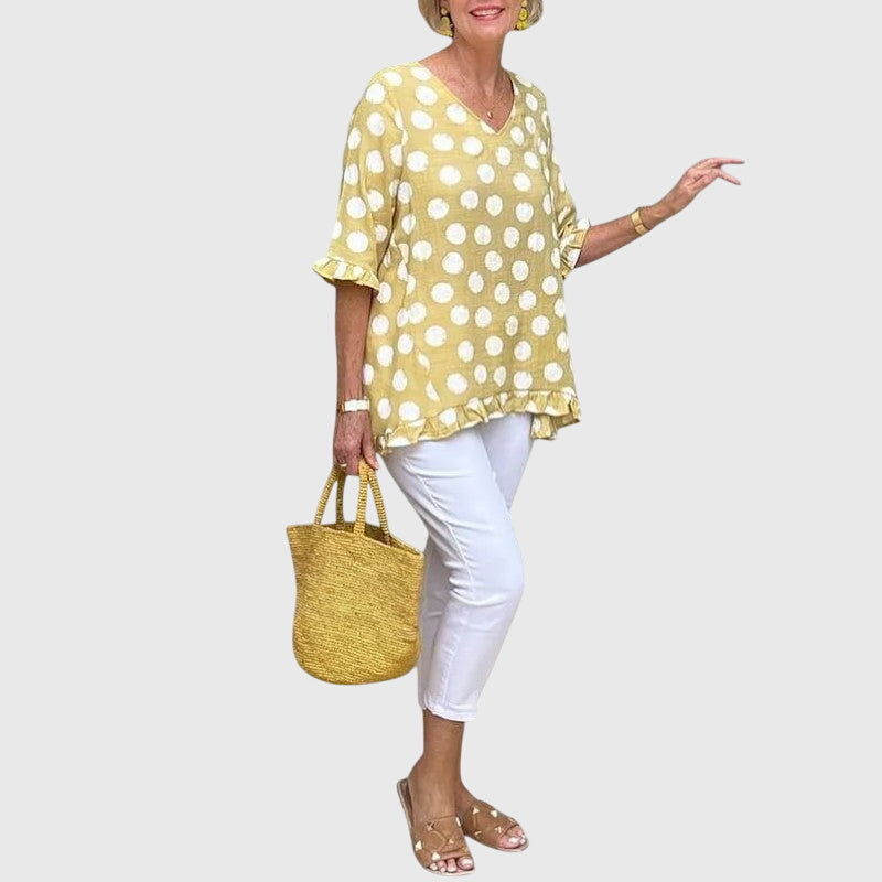 Eira | Relaxed-Fit Feminine Blouse