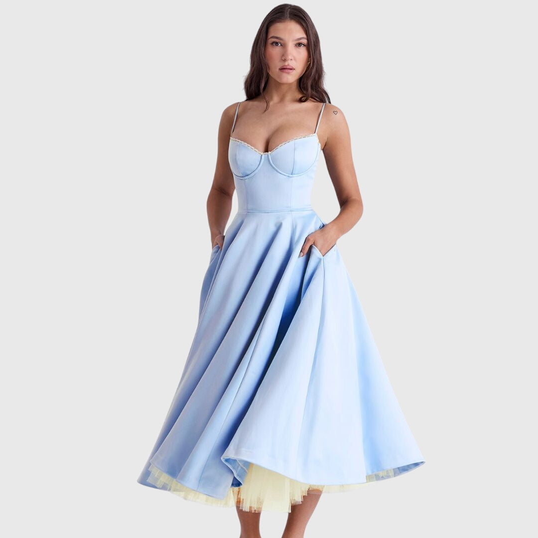 Jane | Maxi Dress with Adjustable Straps