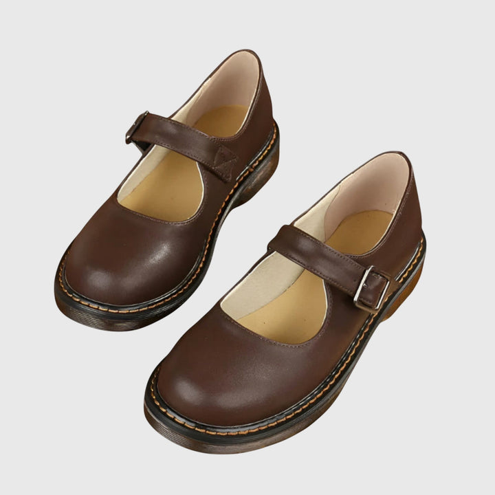 Ffion | Orthopaedic Sandals with Vintage Buckle Detail