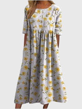 Darcy | Flattering Flowing Dress with Chic Design