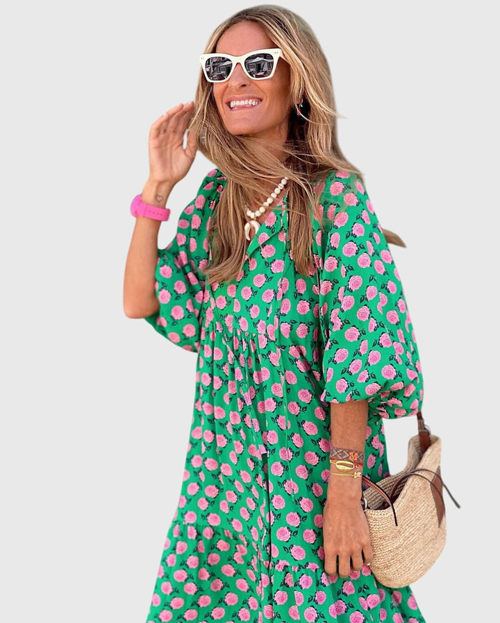 Sarah - Boho Maxi Dress