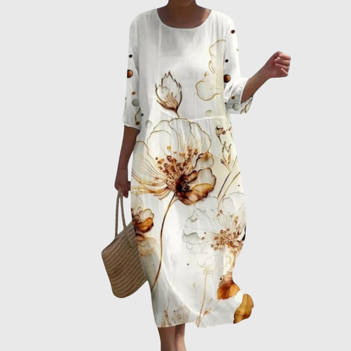 Hayley | Flowing Floral Maxi Dress