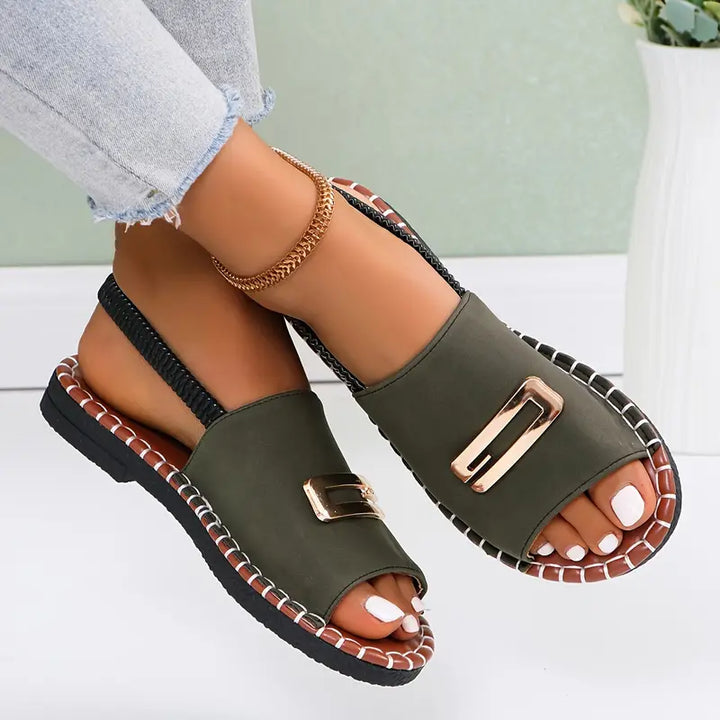 Rebecca | Lightweight Orthopaedic Wedge Sandals with Secure Fit