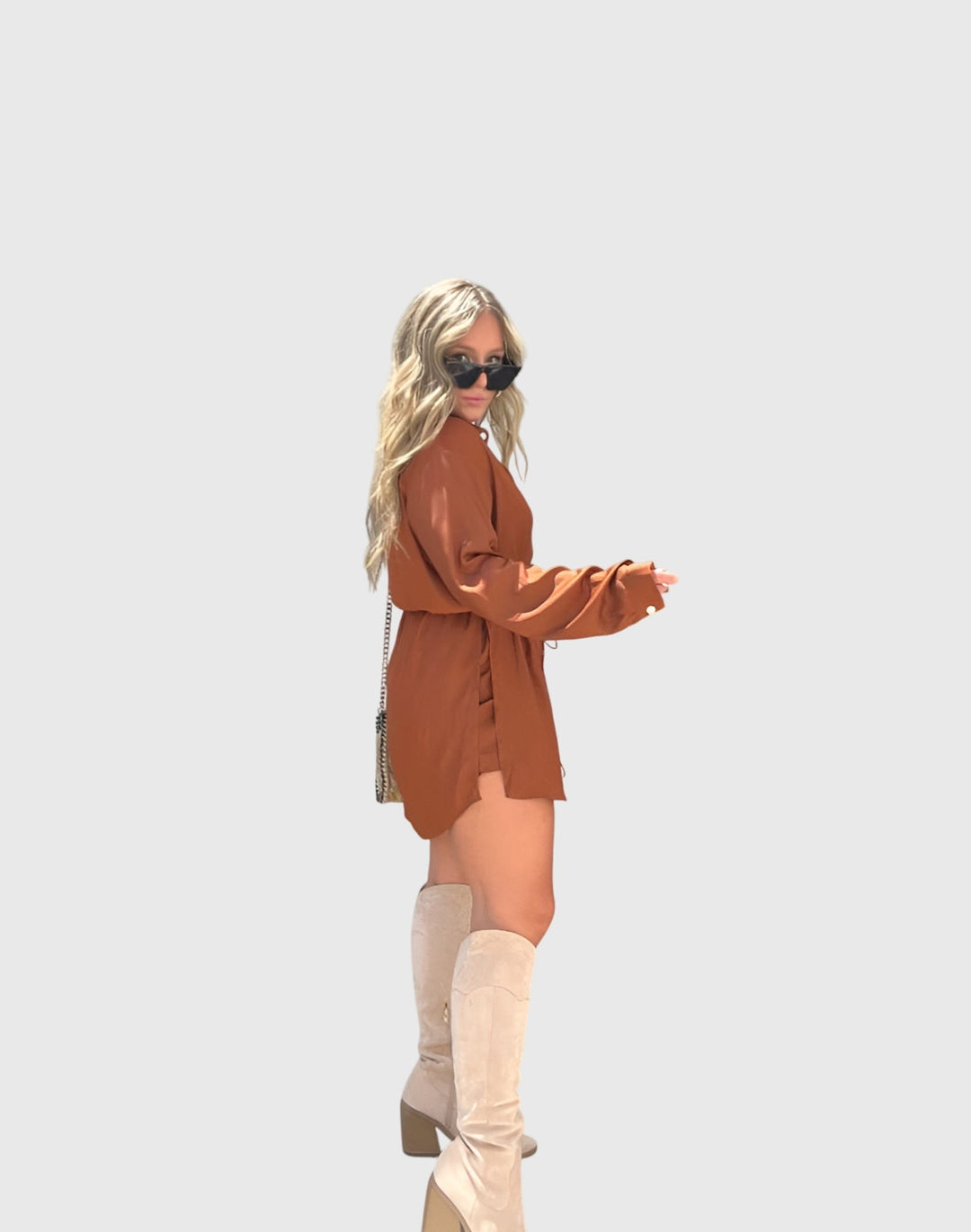 Nova | Romper Dress with Built-In Shorts