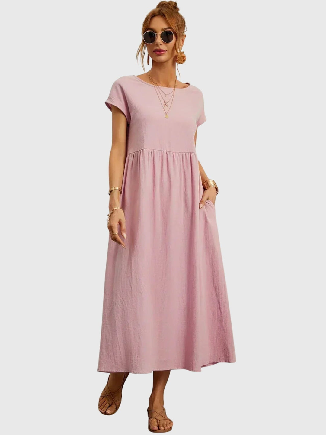 Giselle - Casual Pocket Dress