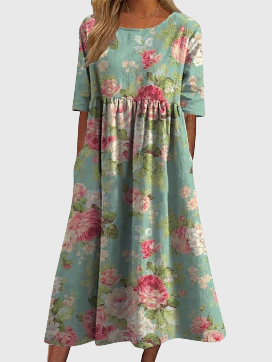 Darcy | Flattering Flowing Dress with Chic Design