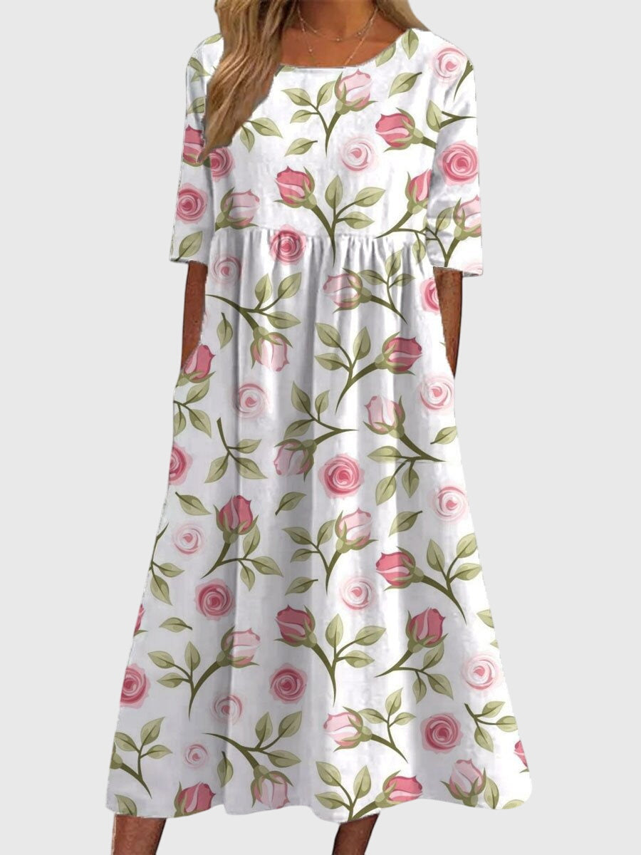 Darcy | Flattering Flowing Dress with Chic Design