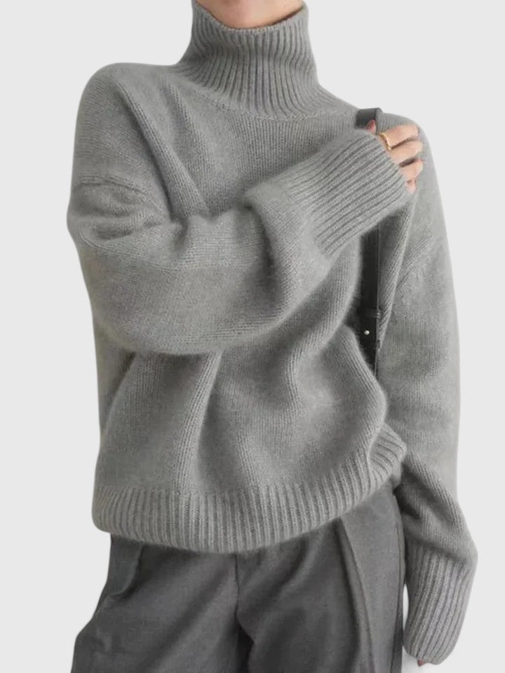 Holly | High-Collar One-Size Jumper