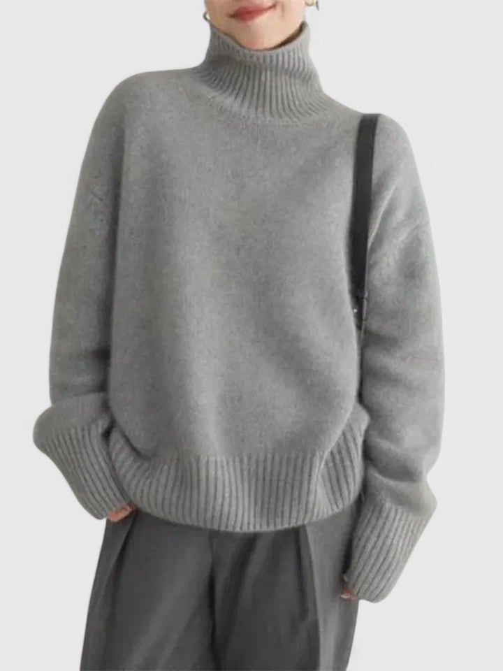 Holly | High-Collar One-Size Jumper