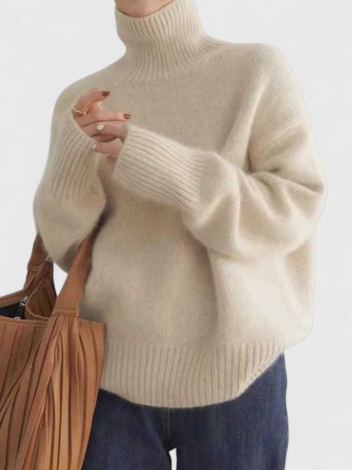 Holly | High-Collar One-Size Jumper
