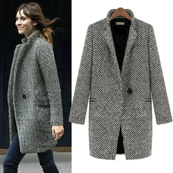Amara | Long Wool Coat