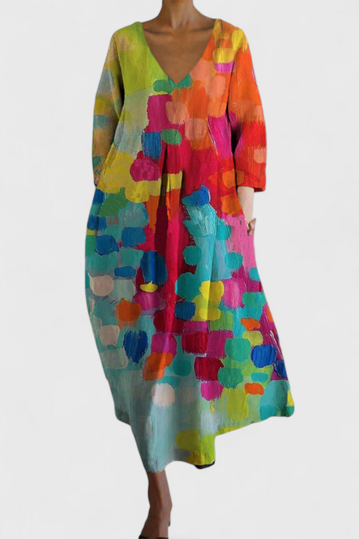 Gemma | Comfortable V-Neck Dress