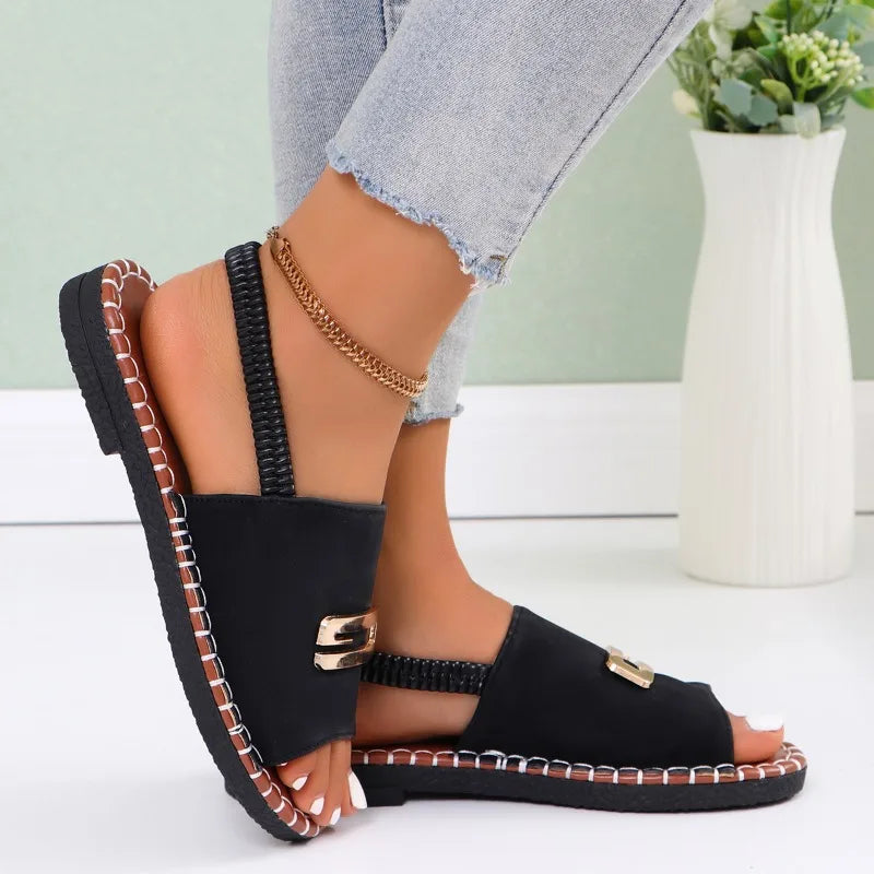 Rebecca | Lightweight Orthopaedic Wedge Sandals with Secure Fit