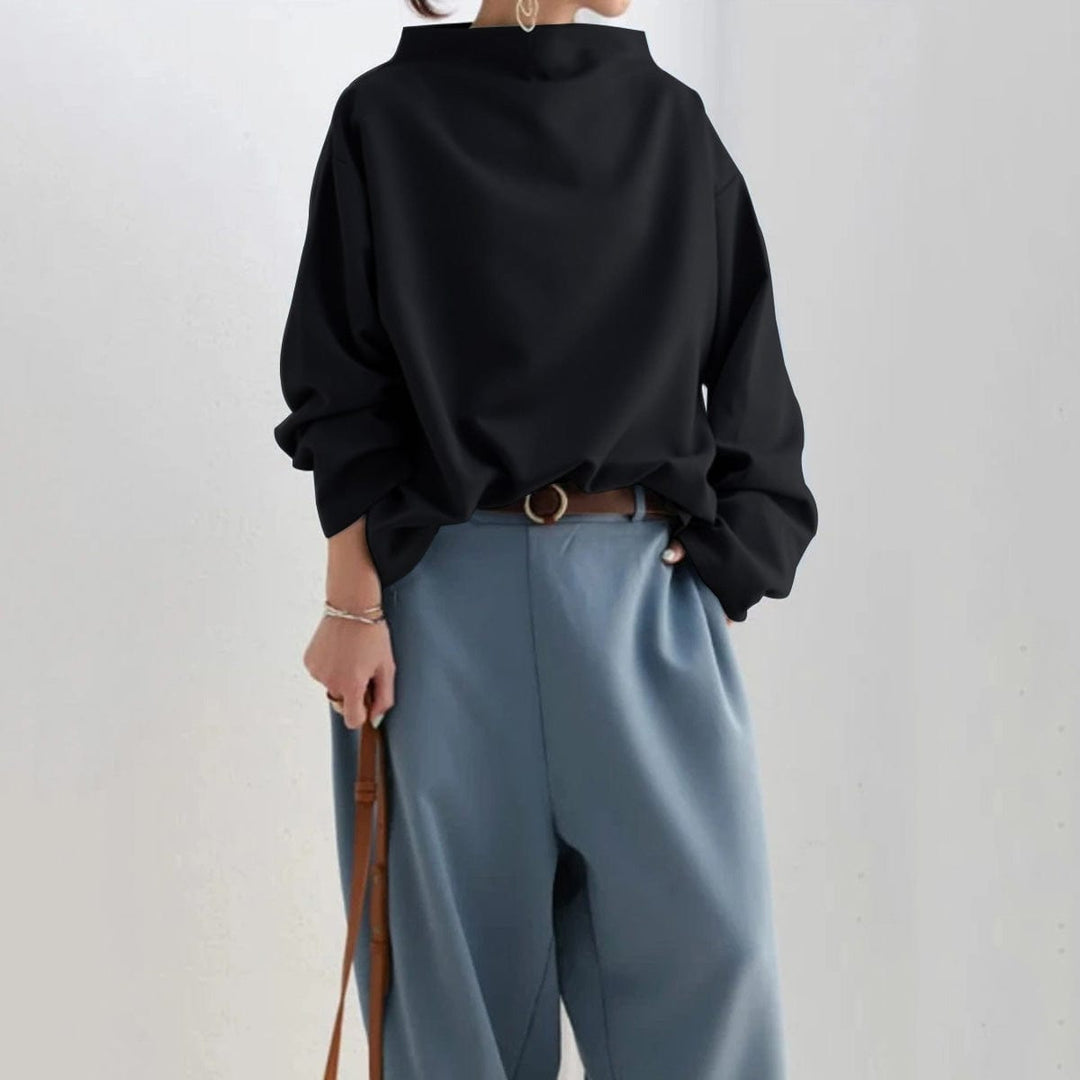 Amber | High Neck Sophisticated Top