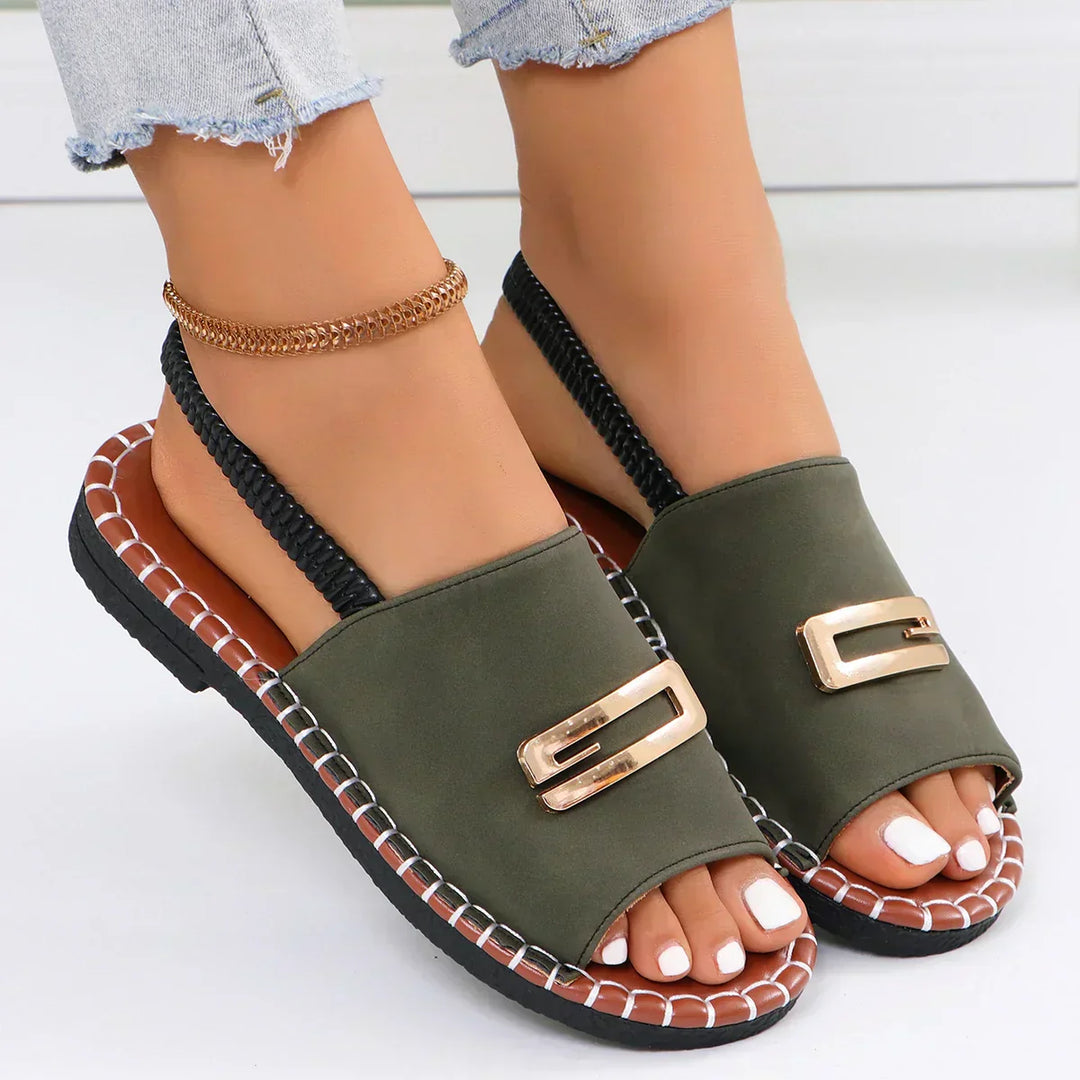 Rebecca | Lightweight Orthopaedic Wedge Sandals with Secure Fit