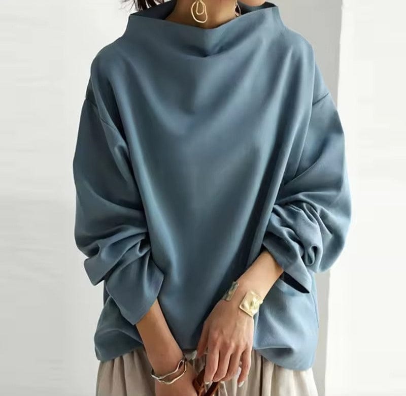 Amber | High Neck Sophisticated Top
