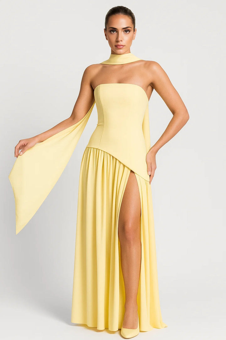 Ada | Lightweight V-Neck Midi Dress