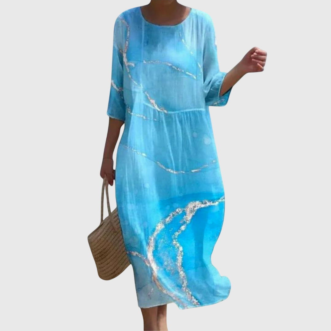 Hayley | Flowing Floral Maxi Dress