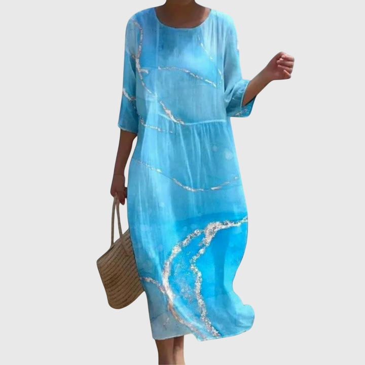 Hayley | Flowing Floral Maxi Dress