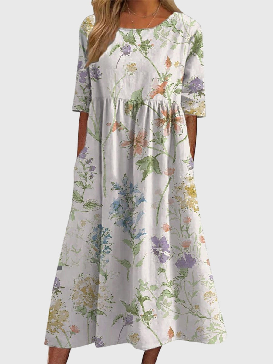Darcy | Flattering Flowing Dress with Chic Design