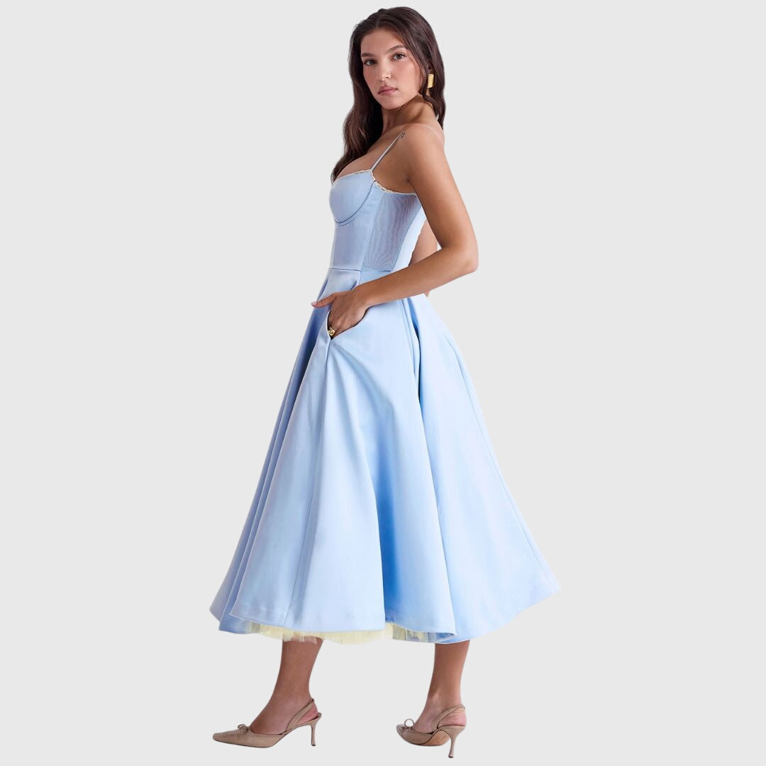 Jane | Maxi Dress with Adjustable Straps