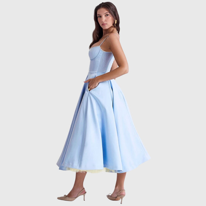 Jane | Maxi Dress with Adjustable Straps