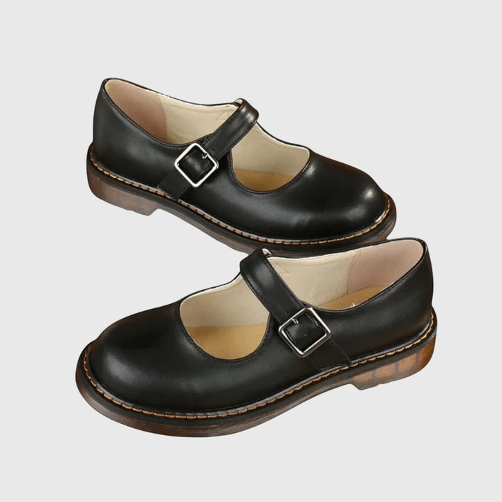 Charlotte | Orthopaedic Buckle Sandals with Vintage Charm