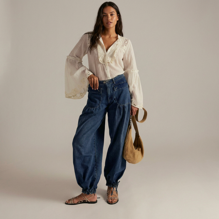 Hollie | Elastic Waist Jeans