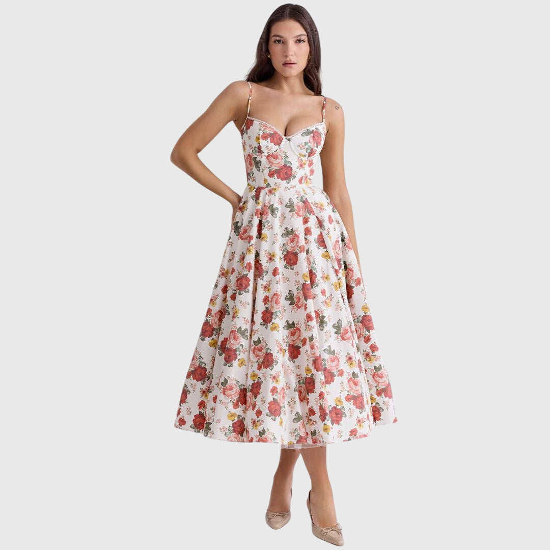 Jane | Maxi Dress with Adjustable Straps