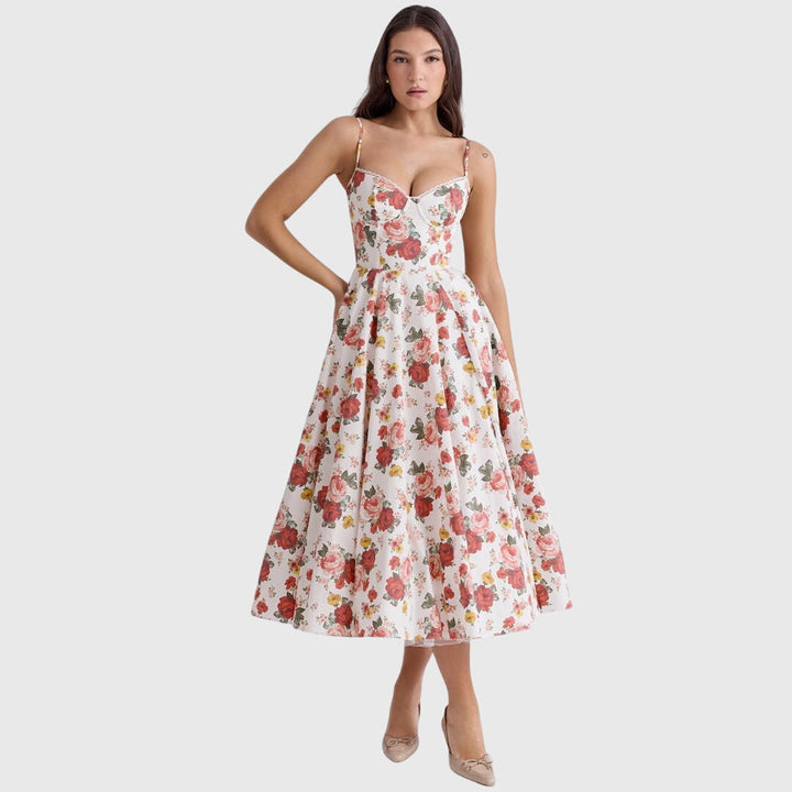 Jane | Maxi Dress with Adjustable Straps