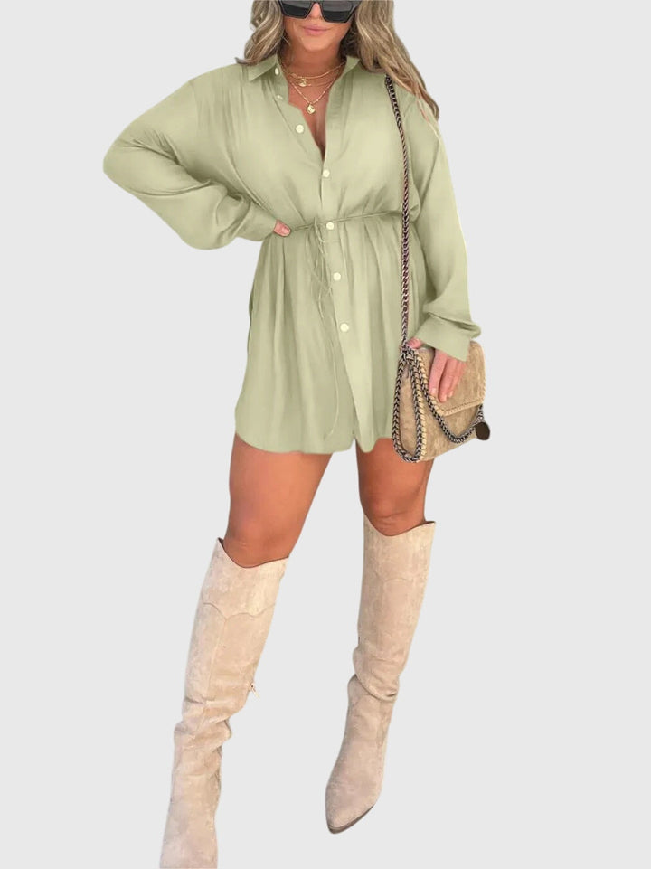 Nova | Romper Dress with Built-In Shorts