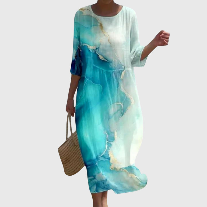 Hayley | Flowing Floral Maxi Dress