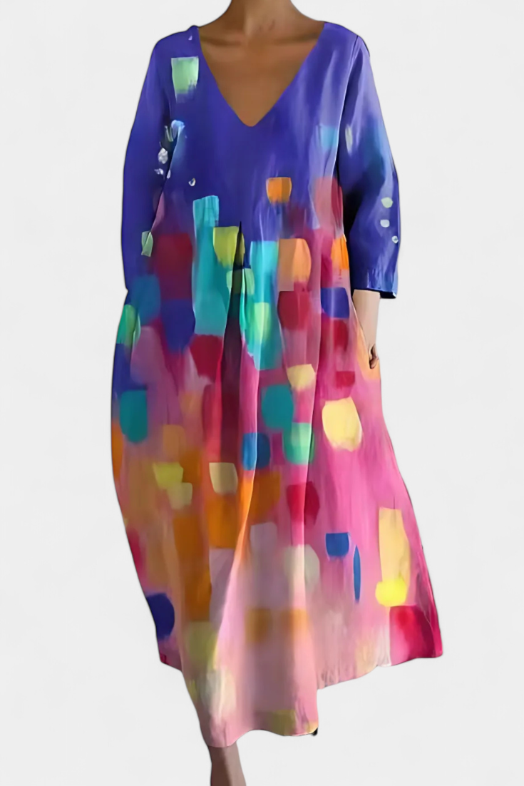 Gemma | Comfortable V-Neck Dress