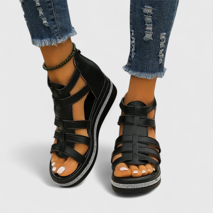 Kendall | Orthopaedic Strass Sandals