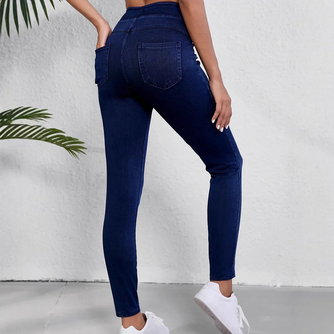 Eleanor | Slim Fit High-Rise Stretch Jeans